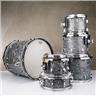 Ludwig Legacy Maple Black Diamond Pearl 6pc Drums & DW Side Snare & Cases #59094