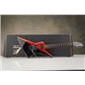 Aria Pro II ZZ Deluxe Red & Black Electric Guitar w/ Case #59697