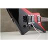 Aria Pro II ZZ Deluxe Red & Black Electric Guitar w/ Case #59697