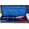 1980 Cort Flying V Wine Red MIJ Set-Neck Electric Guitar w/Case #59713