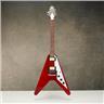 1980 Cort Flying V Wine Red MIJ Set-Neck Electric Guitar w/Case #59713