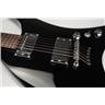 Dean Mach 5x Gloss Black w/ Active Seymour Duncan Electric Guitar w/ Case #59647