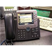 Cisco CP-7971G-GE 8 Button (Line) VoIP Color LCD Touch Screen Gigabit Phone