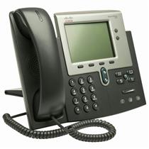 Cisco CP-7942G 7942G 2 Button SCCP VoIP PoE Phone Stand HandSet
