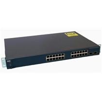 Cisco WS-C3560-24PS-E Catalyst 3560 24-Port 10/100 PoE 2 SFP Ethernet Switch