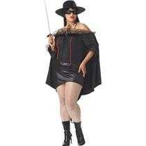 La Bandida Sexy Plus Size Zorro Adult Costume