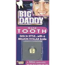 Big Daddy Gold Tooth Cover with Dollar Sign Pimp