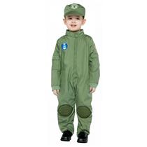 Air Force Toddler Military Pilot Uniform Costume Size 2-4T