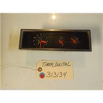 Whirlpool STOVE 313134  Timer, Digital marks from use and age USED