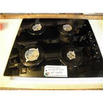 IKEA WHIRLPOOL HOB 480 /B GAS COOKTOP USED PART ASSEMBLY **SEE NOTE