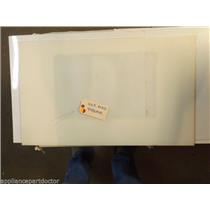 WHIRLPOOL STOVE 9781694PC Glass, Door Front (biscuit)    USED