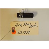 WHIRLPOOL Washer 8181708 Hose, Flowmeter   used part