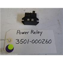 Samsung DISHWASHER Power relay 3501-000260  used part