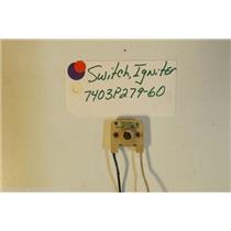 MAYTAG STOVE 7403P279-60 Switch, Igniter    used