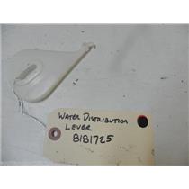 WHIRLPOOL WASHER 8181725 WATER DISTRIBUTION LEVER USED PART ASSEMBLY