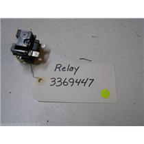 WHIRLPOOL DISHWASHER 3369447 RELAY USED PART ASSEMBLY