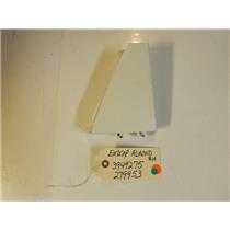 Whirlpool Kenmore  Dryer 3949275  279953  Endcap Almond  RH   small marks used