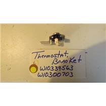WHIRLPOOL  DISHWASHER W10339563  W10300703  thermostat, bracket NEW W/O BOX