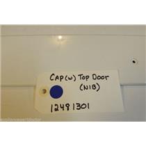 MAYTAG REFRIGERATOR 12481301 CAP W/TOP DR (WHT)  NEW IN BOX