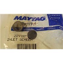 MAYTAG WHIRLPOOL JENN AIR WASHER 214337 INLET SCR. NEW IN BAG