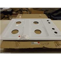 Admiral Maytag Stove 74009999 Gas Cooktop (white) NEW IN BOX