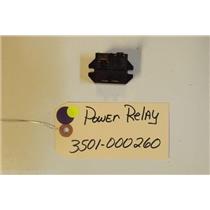SAMSUNG   DISHWASHER 3501-000260  Power relay    used part
