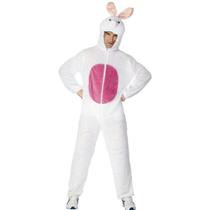 Smiffy's Easter Bunny Rabbit Adult Costume with Hood Size Medium