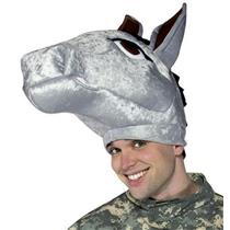 Mule Hat Democrat Donkey Head Piece Military Mascot Adult Army