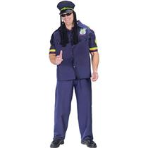 Way High Patrolman Jamaican Rasta Pothead Cop Adult Costume