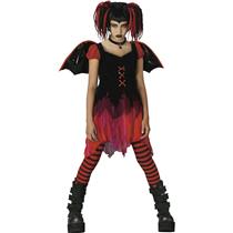 Lilith Goth Fairy Teen Costume Adult Small 6-8