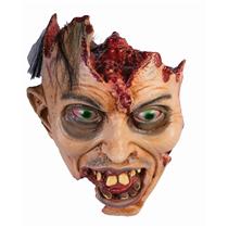Gory Cut Off Open Head Prop with Open Eyes Halloween Haunted House Prop