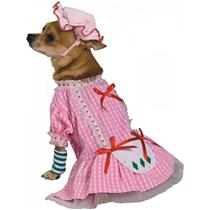 Country Pup Strawberry Shortcake Dog Cat Pet Costume Size XS