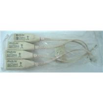 *4pc/PACK* GENERIC LFT4-1-PT 2 WIRE DSL FILTER, FOR SINGLE LINE PHONES - NEW/SU