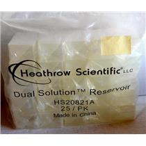 HEATHROW SCIENTIFIC DUAL SOLUTION RESERVOIR HS20821A, PIPETTING SUPPLIES, ONE PA