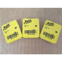 **3 Packs of 5**  (15 total) Bussmann MDL-20  Time Delay Fuses, 20 A, 32 VAC