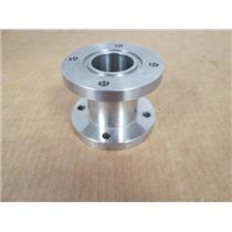 ASA 1.0" Non-Rotatable Flanged Full Nipple Fitting w/O-Ring Groove 3"Lx2-1/2"ID