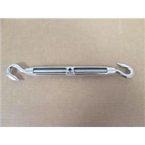 Suncor Stainless S0154-HH10 316 Stainless Steel 3/8"Cast Hook & Hook Turnbuckle