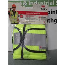 3M 94617 One Size Polyester Yellow Class 2 Construction Safety Vest New