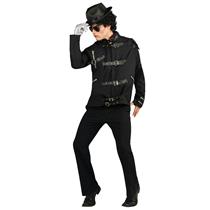 Adult Michael Jackson Deluxe Bad Buckle Costume Jacket Size Large 42-44
