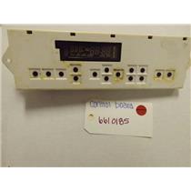 WHIRLPOOL STOVE 6610185 CONTROL BOARD (BLACK BUTTONS) USED (NO OVERLAY)