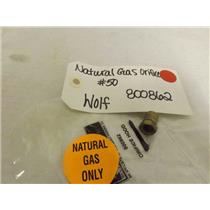 WOLF STOVE 800862 NATURAL GAS ORFICE #50 NEW