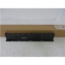 MAYTAG WHIRLPOOL  STOVE 74003350 MANIFOLD PANEL (BLK) NEW