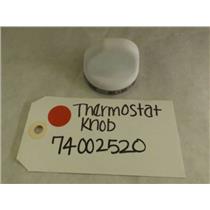 MAYTAG WHIRLPOOL STOVE 74002520 THERMOSTAT KNOB (WHITE) NEW