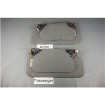 1997-2004 Nissan Pathfinder QX4 Sun Visor Set with Homelink and Lighted Mirrors