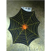 12x14" Spiderweb and Spider Halloween Cardstock Wall Window Decoration Decor