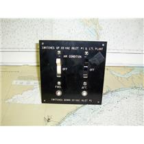 Boaters Resale Shop of TX 1504 2022.07 DOUBLE AIR CONDITION SWITCH PANEL