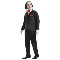 Rubie's Men's Saw Movie Billy Adult Costume and Mask Size XL 44-46