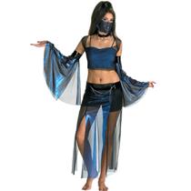 Meannie Genie Harem Girl Sexy Belly Dancer Young Adult Costume Teen 7-9