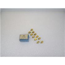 (11) Clippard 10-32 Solid Brass T-Fitting 150002-3