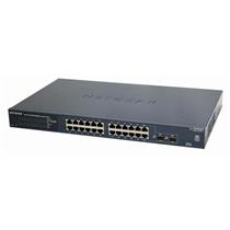 NetGear GS724T ProSafe 24 Port 10/100/1000Base-T Gigabit + 2 SFP Smart Switch